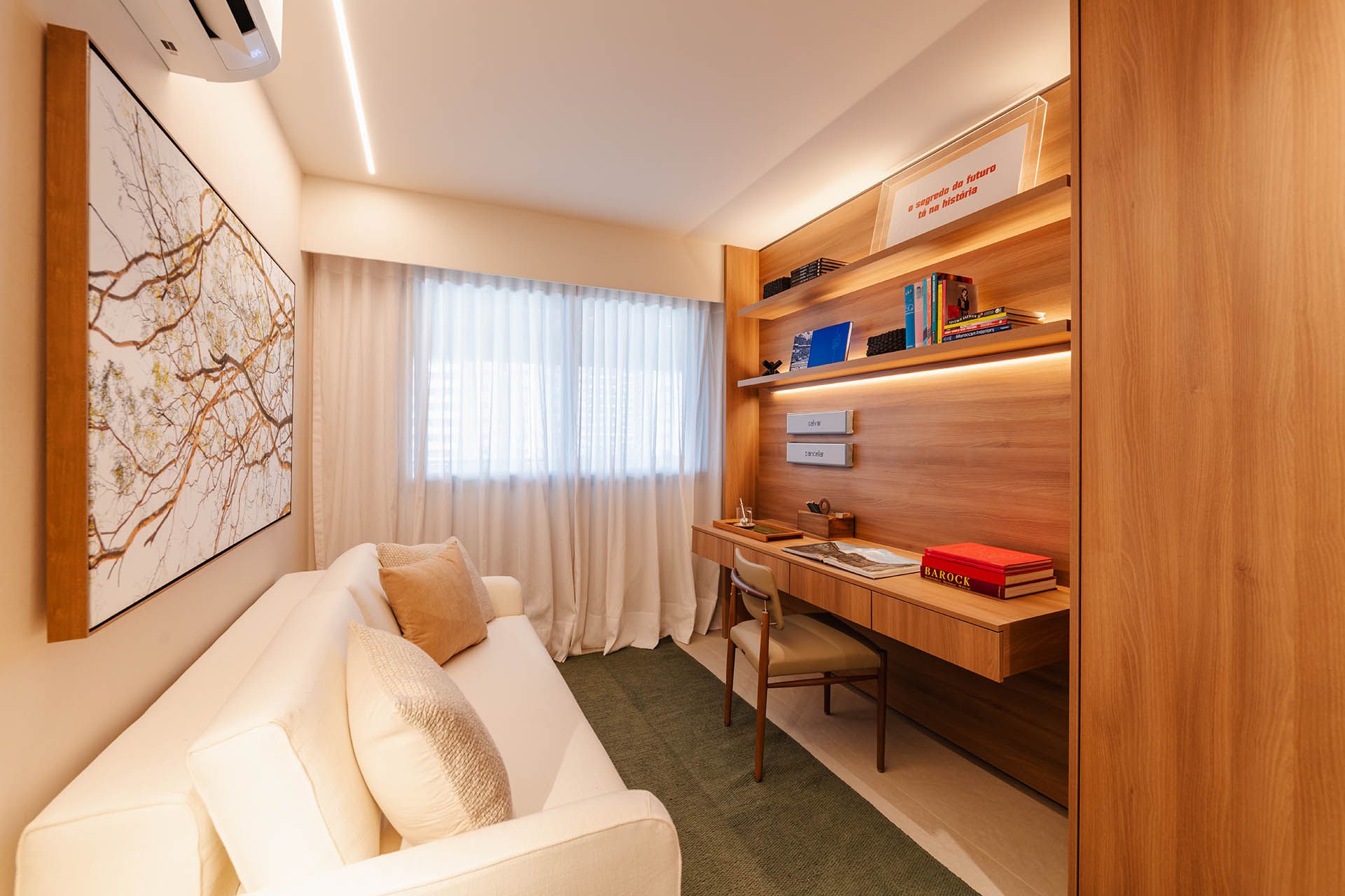 Quarto Ilha Pura por Artefacto